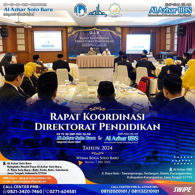 Rapat Koordinasi Direktorat Pendidikan Al Azhar Solo Baru dan Al Azhar IIBS: Sinergi untuk Meningkatkan Program Tahfizh dan 3 Pilar Program