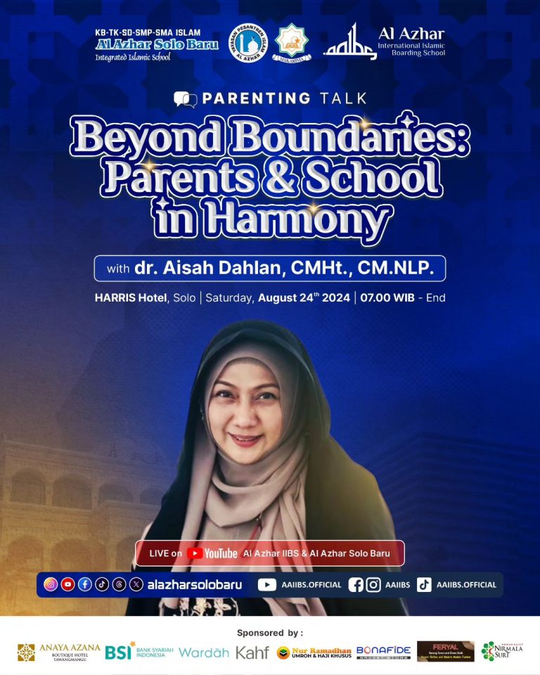 Beyond Boundaries: Parents & School in Harmony with dr. Aisah Dahlan, CMHt., CM.NLP.