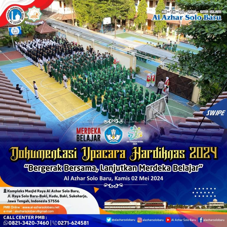 Peringatan Hari Pendidikan Nasional 2024 di Kampus Al Azhar Solo Baru