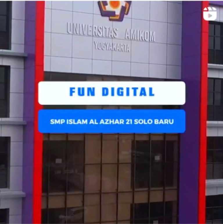 Kegiatan Fun Digital SMP Islam Al Azhar 21 Solo Baru Tahun 2023/2024: Pengalaman Belajar di MSV Studio dan Taman Pintar