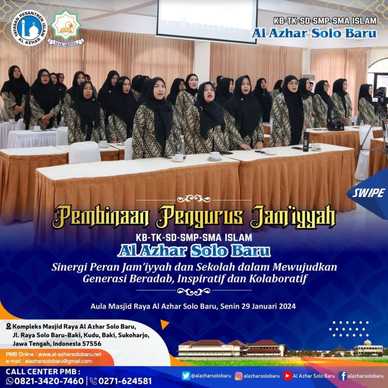 Barakallah! Pembinaan Pengurus Jam’iyyah Al Azhar Solo Baru