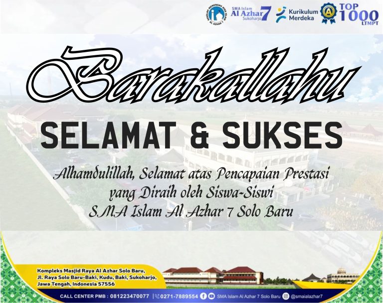 Prestasi Gemilang Siswa SMA Islam Al Azhar 7 Mengawali Pekan dengan Kemenangan