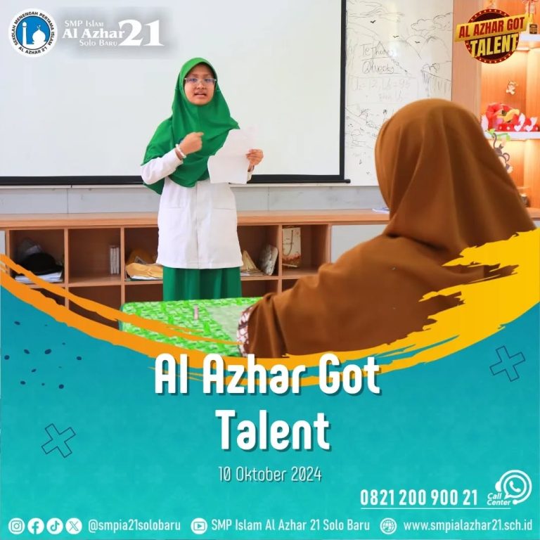 Al Azhar Got Talent : Ajang Unjuk Bakat Siswa SMP Islam Al Azhar 21 Solo Baru