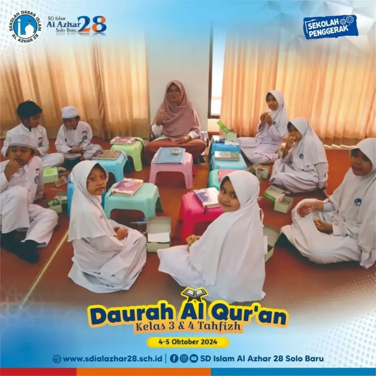 Daurah Al-Qur’an: Meraih Berkah dan Syafa’at Bersama SD Islam Al Azhar 28 Solo Baru