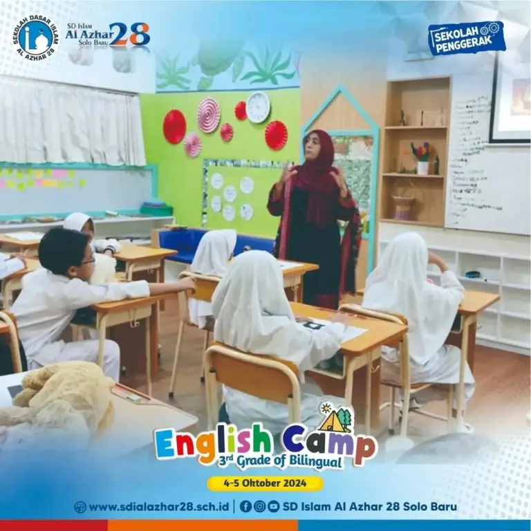English Camp SD Islam Al Azhar 28 Solo Baru: Pengalaman Seru untuk Kelas Bilingual!