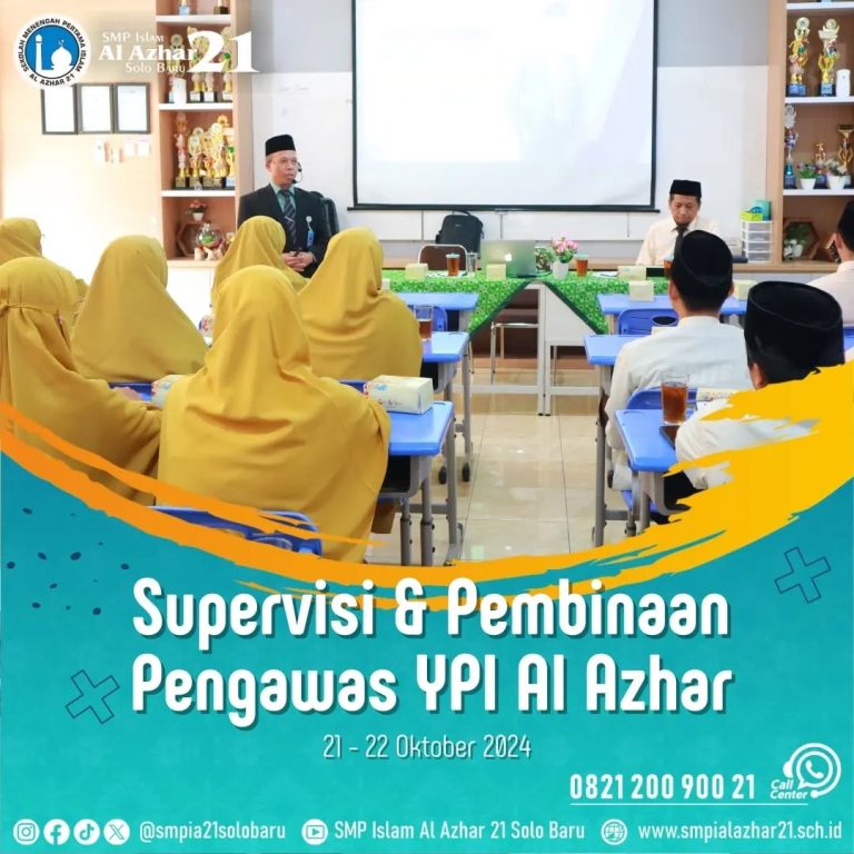 Supervisi & Pembinaan Pengawas Pendidikan YPI Al Azhar 2024