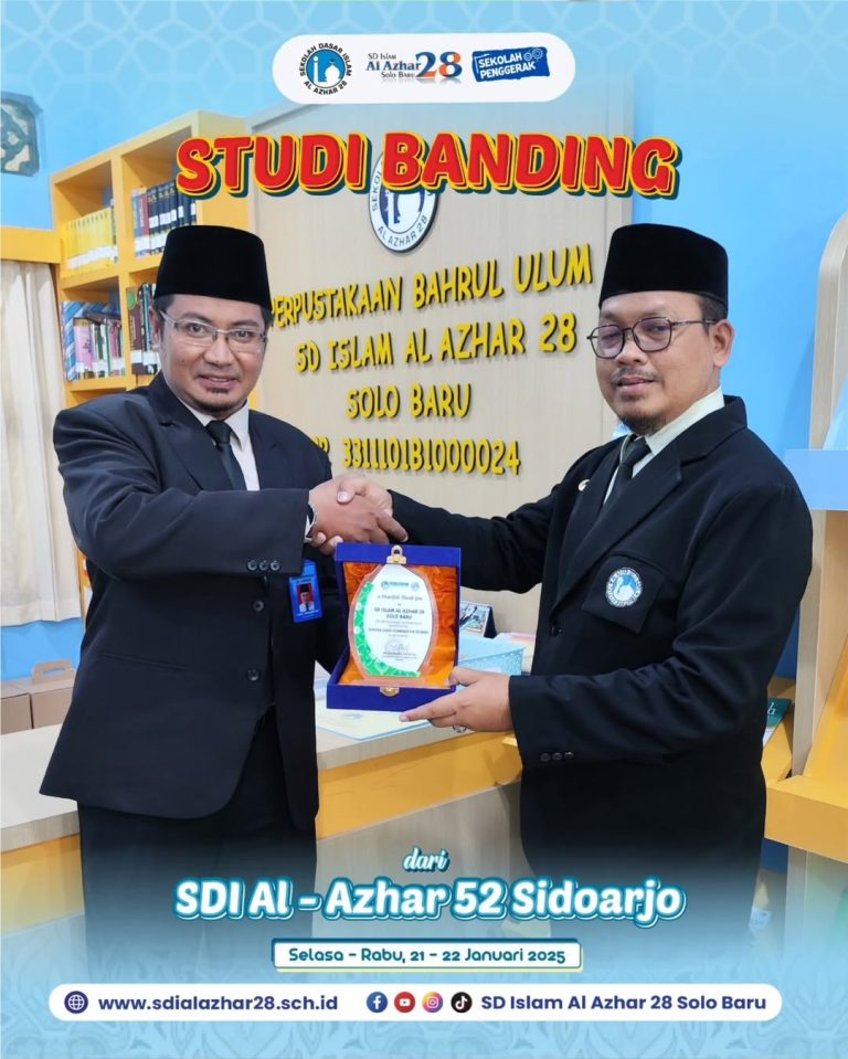 Studi Banding SDI Al Azhar 52 Sidoharjo ke SDIA 28 Solo Baru