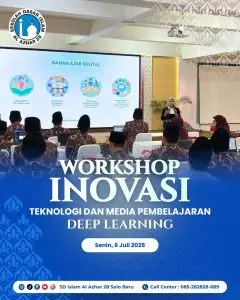 Workshop Inovasi Teknologi dan Media Pembelajaran Deep Learning: Mendorong Guru Berinovasi untuk Pembelajaran Bermakna