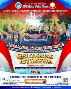 Kemeriahan Long March & Soft Launching PMB Gelombang Istimewa Sekolah Islam Al Azhar Solo Baru TA 2027/2028