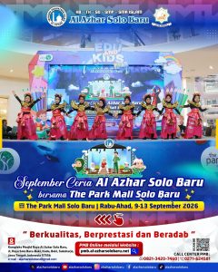 September Ceria Al Azhar Solo Baru Bersama The Park Mall Solo Baru