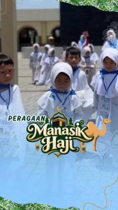 Menanamkan Nilai Agama Sejak Dini: Kemeriahan Peragaan Manasik Haji KB TK Islam Al Azhar 28 Solo Baru